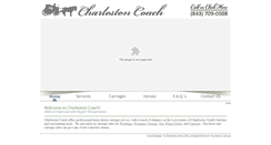 Desktop Screenshot of charlestoncoach.com